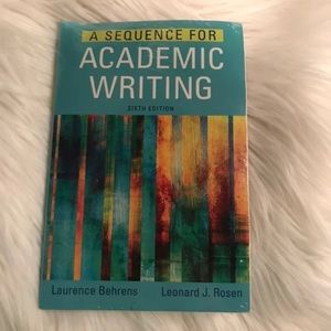 A Sequence for academic writing